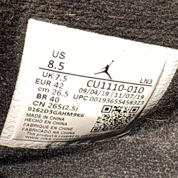 Air Jordan 4 Retro Black Cat size 8.5 - Picture 2 of 8